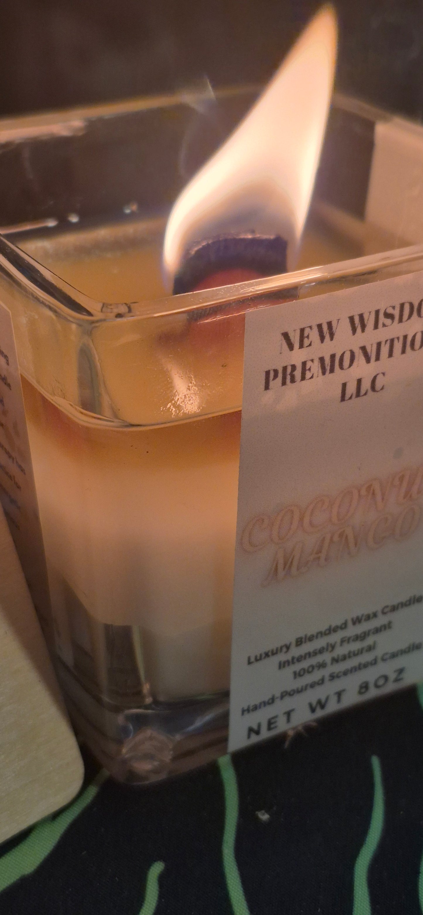 Coconut Mango Aromatherapy Candle