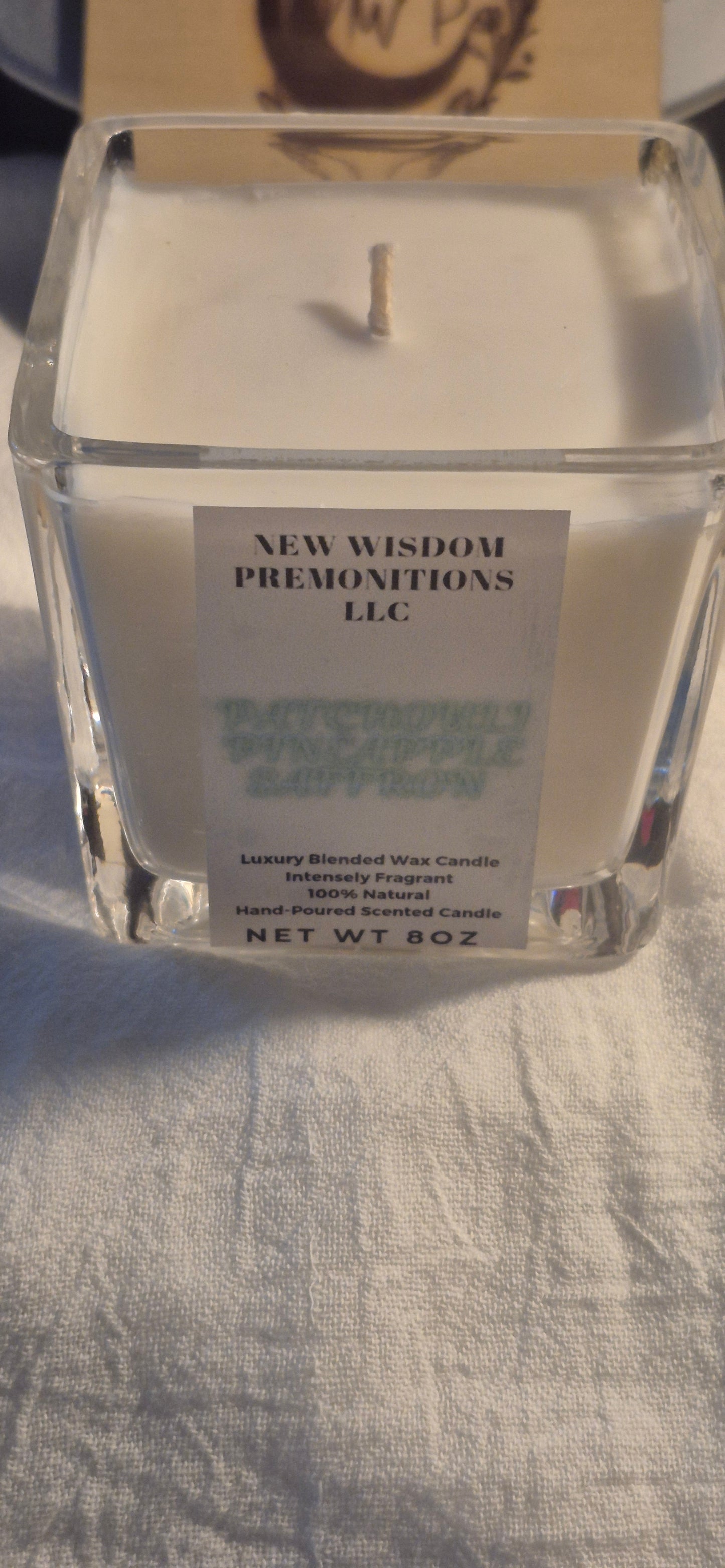 Patchouli Pineapple Saffron Aromatherapy Candle