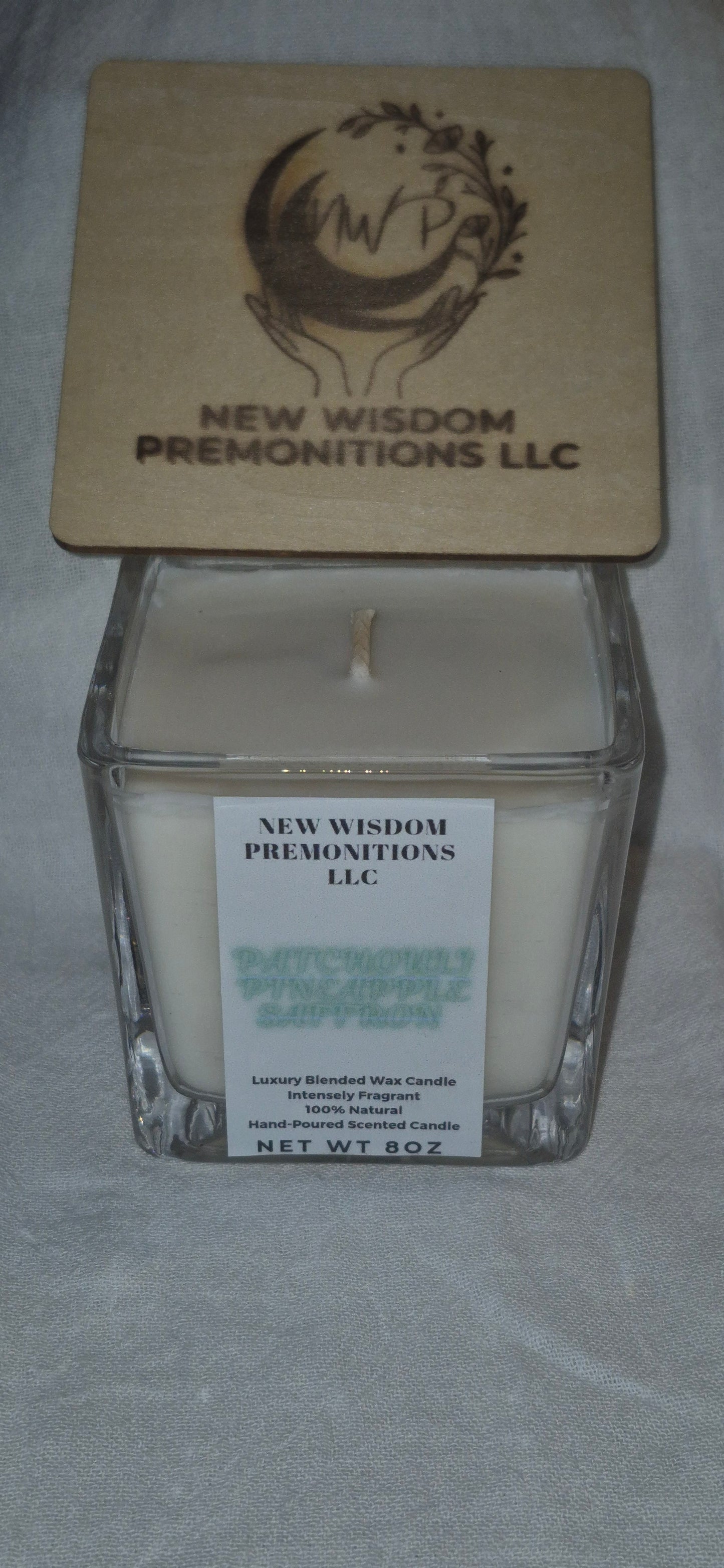 Patchouli Pineapple Saffron Aromatherapy Candle