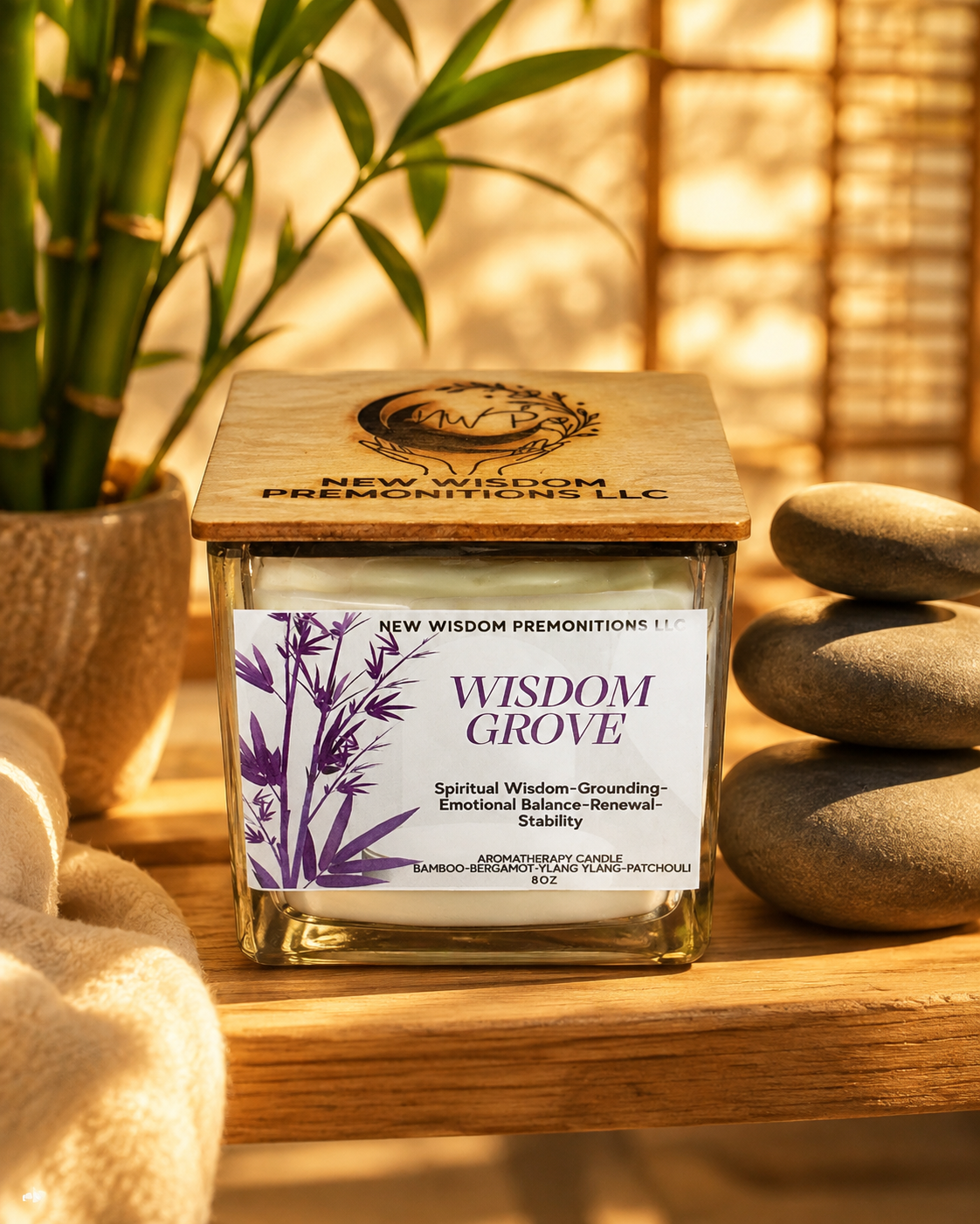 Wisdom Grove Healing Candle