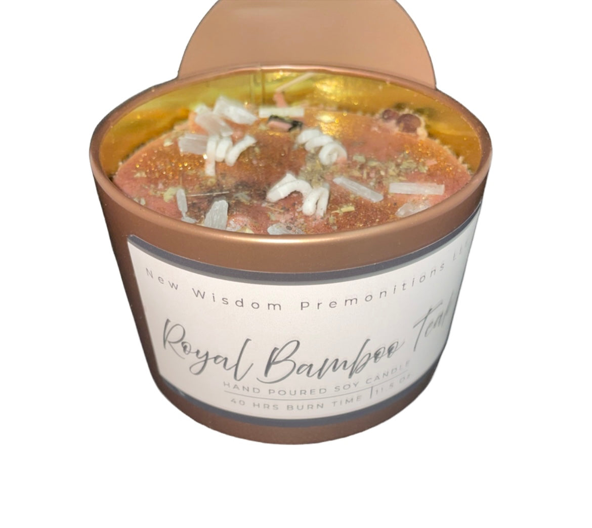 Royal Bamboo Teak "The Ancestor Tell All Focus Eye Opener" Candle