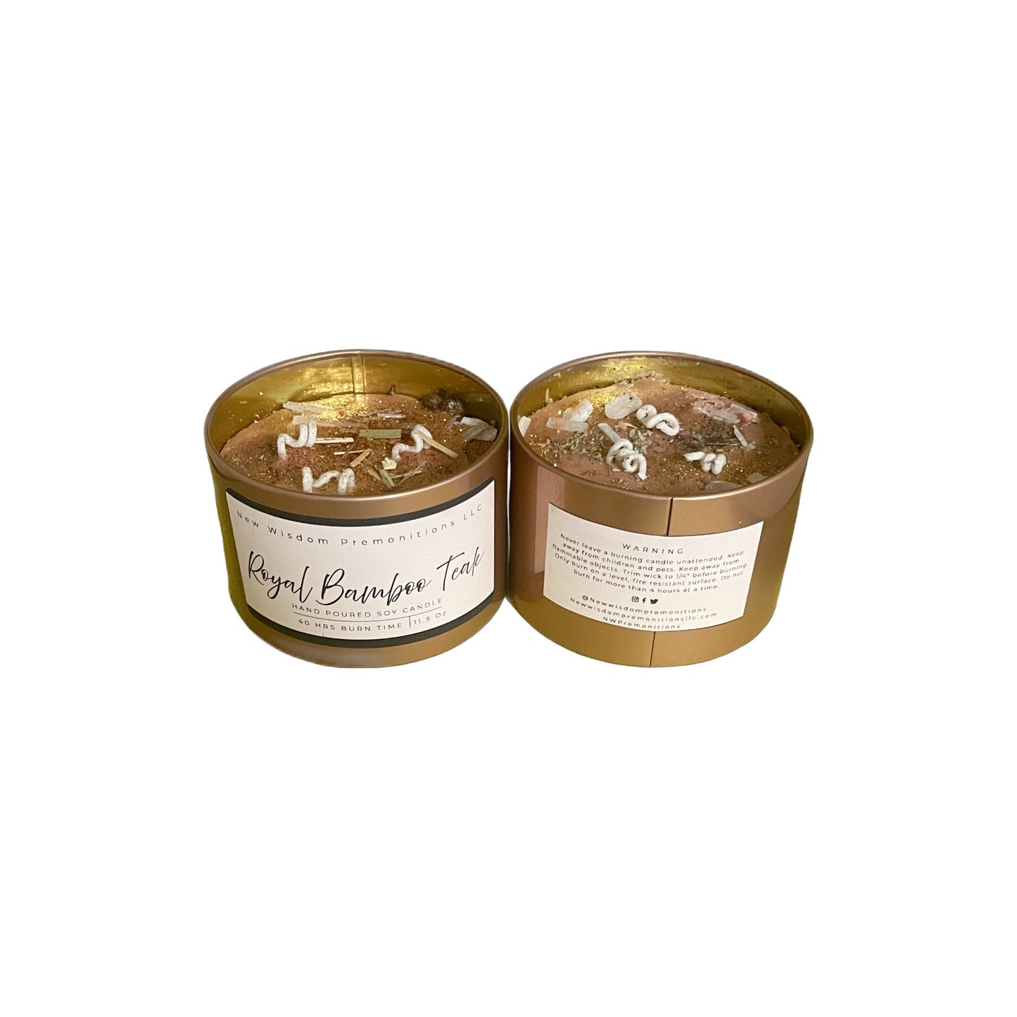 Royal Bamboo Teak "The Ancestor Tell All Focus Eye Opener" Candle