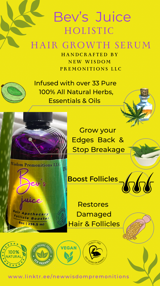 Unlock the Benefits of Bev's Crown Juice: Promote Hair Growth and Control Hair Loss