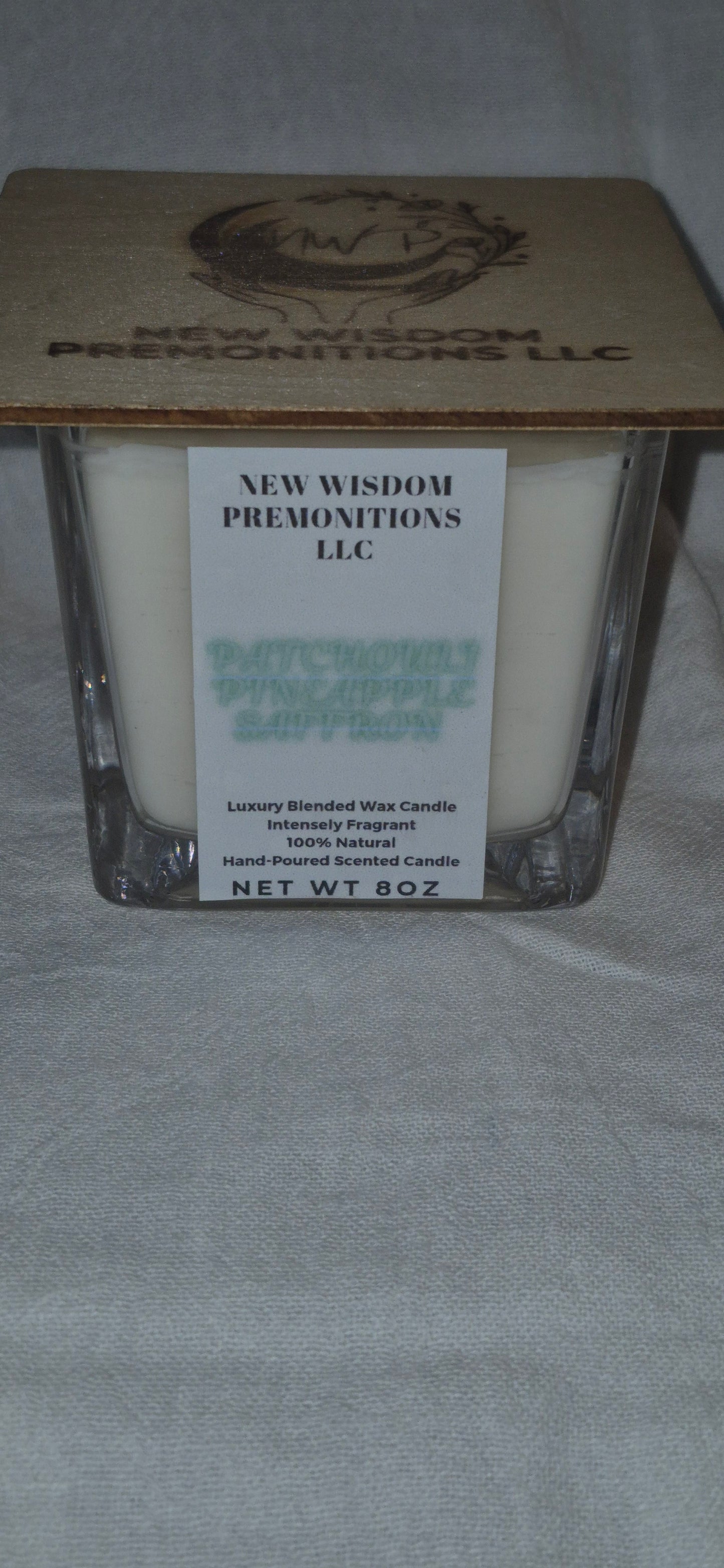 Patchouli Pineapple Saffron Aromatherapy Candle
