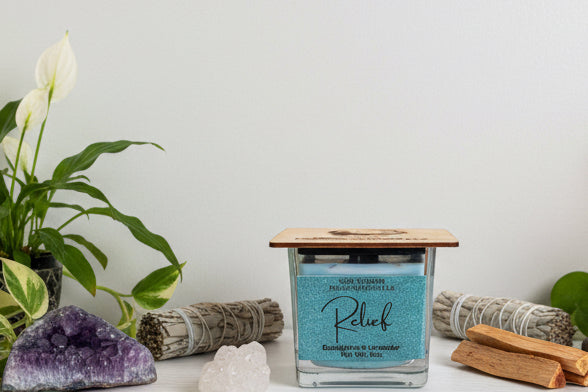 Relief Meditation Aromatherapy Candle