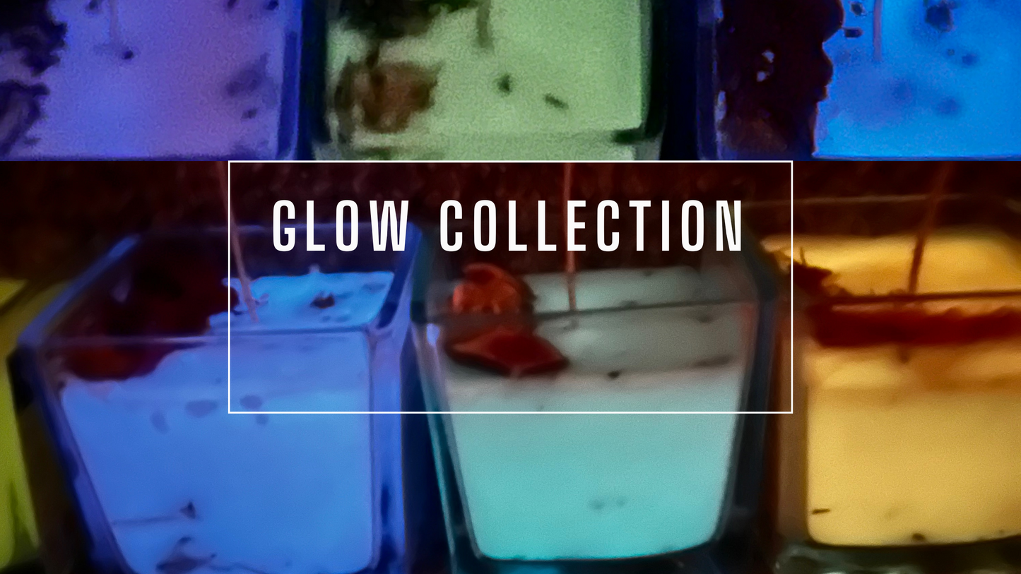 Sweet Orange Glow in the Dark Candle