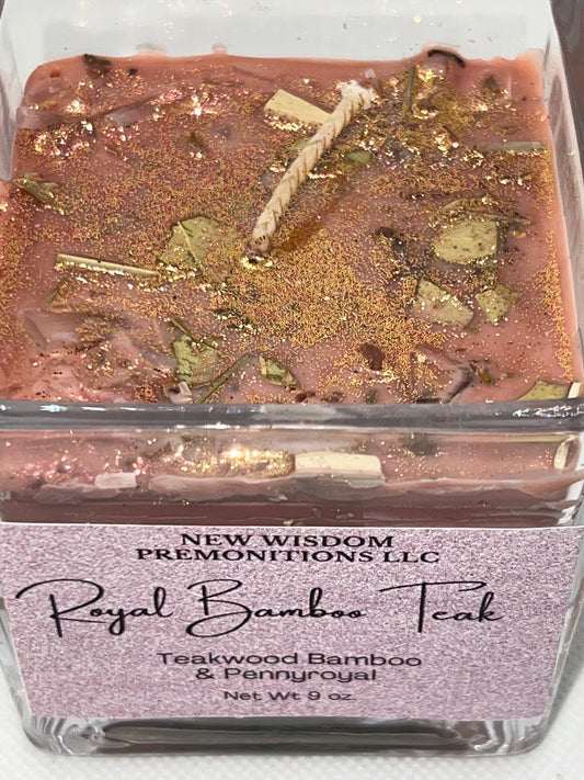 Royal Bamboo Teak "The Ancestor Tell All Focus Eye Opener" Candle